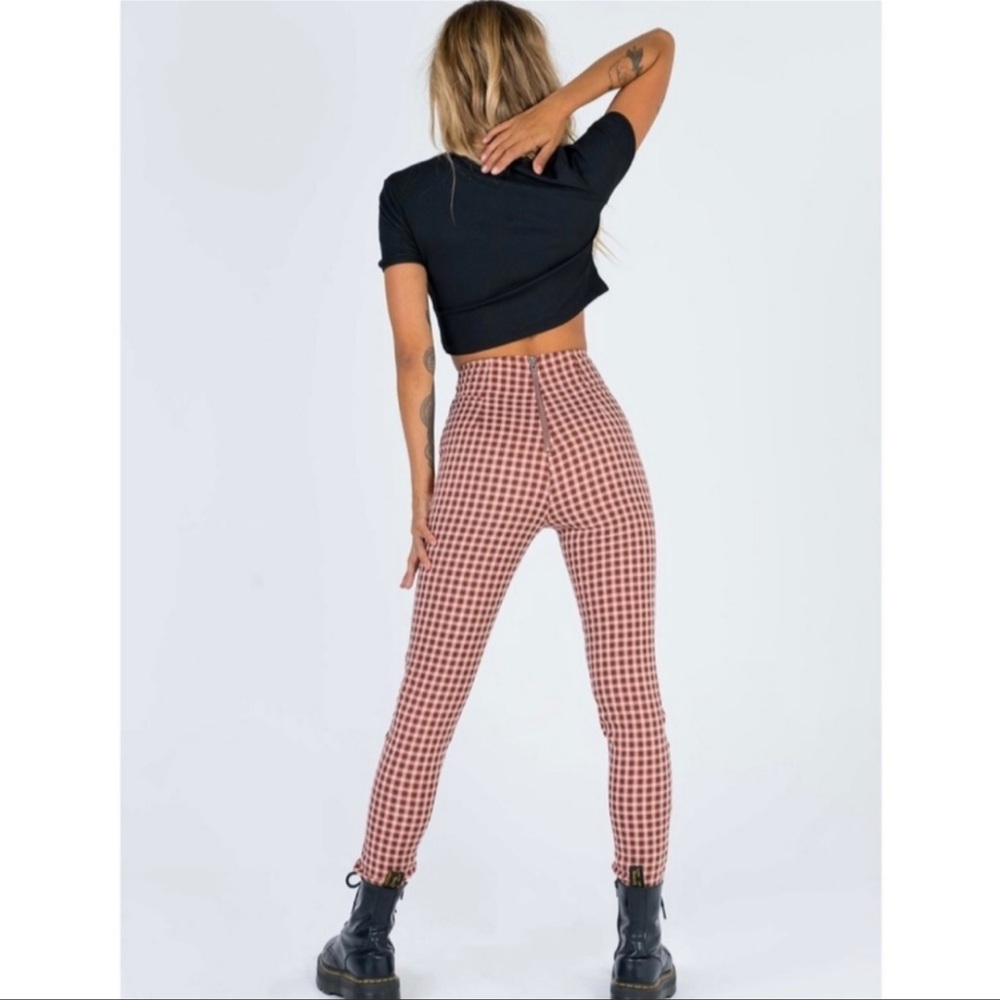 Princess Polly Checkered Pants - Picture 2 of 5
